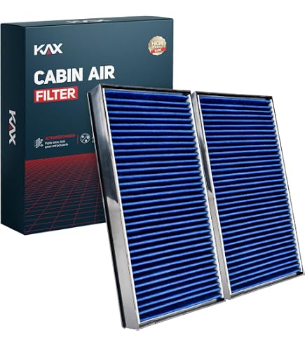 KAX Premium Engine Air Filter Replacement CA11118 For BMW 5, 6, 7 Series, X3, X4, X5, X6 (2008-2019)