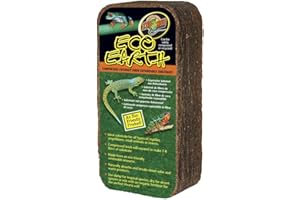 Zoo Med Eco Earth Compressed Coconut Fiber Expandable Substrate Reptiles 1 Brick