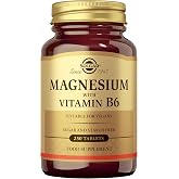 Solgar Magnesium with Vitamin B6 | Energy Supply | 250 Tablets | Hormone Support &middot; Reduces tiredness &middot; Stimulates muscle func