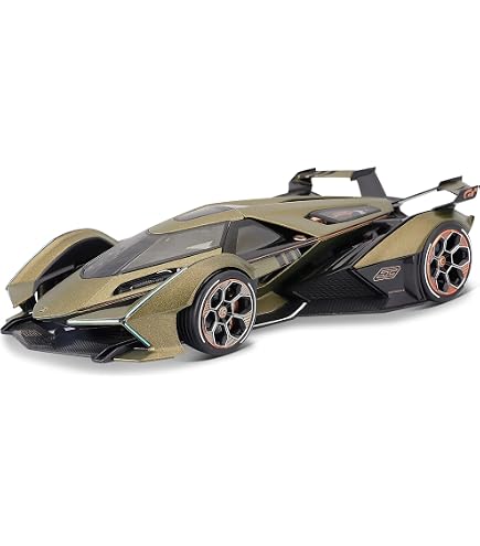 Kinsmart Lamborghini Murcielago LP640 Modellauto – 1:36, Mattes Lachsorange, Mit öffnenden Türen