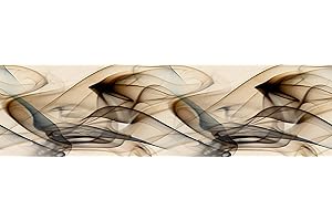 ‎AG DESIGN AG Design Rauch Selbstklebende Bordüre, Küche, Wohnzimmer, Wand Sticker, Mehrfarbig, 500 x 13,8 cm | WB 8243