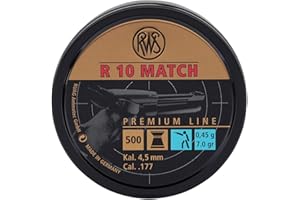 RUAG RWS R 10 Match Pistol 4.50mm 0,45g/7.0gr (500pz)