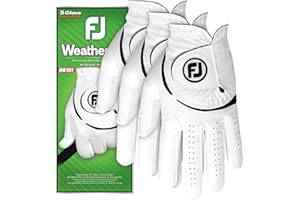 FootJoy Weathersof Men's 3-Pack Golf Glove, Guanto Uomo
