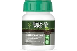Il Paese Verde – Radicante per Talee – Stimolante per lo Sviluppo di Radici Sane e Forti – Favorisce la Radicazione di Talee, Semi e Margotta – Pronto all'Uso – 100g