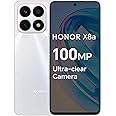 HONOR X8a Mobile Phone Unlocked, 100MP Triple Camera, 6.7" 90Hz Fullview Display, 6 GB+128 GB, Android 12, Dual SIM, Titanium Silver