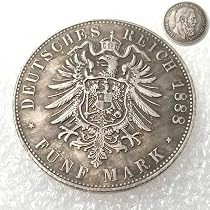 YunBest 1815 Liberty Old French Coin – Französische Gedenkmünze Aus Messing, Versilbert