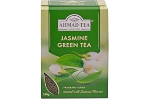 Ahmad Tea Jasmine Green Thé vert aux fleurs de jasmin - 250 g de thé en vrac