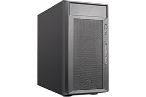 Silverstone FARA 311 - FARA 311 kompaktowa obudowa micro ATX ze wspaniałymi funkcjami i funkcjami, SST-FA311-B