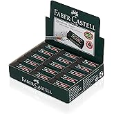 Faber-Castell Siyah Silgi, 30&rsquo;lu, Kurşun Kalem İzlerini Kolayca Silen, Yumuşak ve Dayanıklı Yapı, Doğa Dostu Tasarım