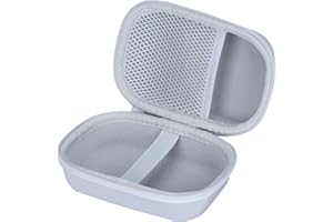 Lebakort ﻿Duro Viaggio Caso Custodia per Liene 2x3 Stampante Fotografica Portatile (Bianco)