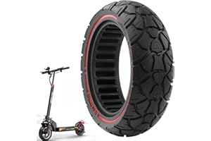 VOLOHAS 10 x 2,7-2,75 Neumáticos Sólidos Neumáticos de Repuesto 70/65-6,5 para Hitway H5/HB24/Hiboy/Smartgyro Speedway/Rockway/Crossover Speedway 5/Dualtron 3/Kugoo G-Booster/KuKirin G3 (1 PCS)