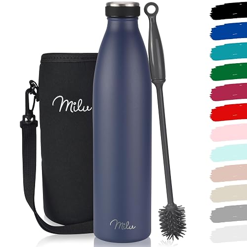 Milu Thermosflasche, Edelstahl (mehrere Größen)