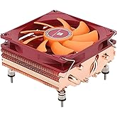 Thermalright AXP90 X47 Full Low Profile CPU Cooler, 47mm Height, Silent PWM Fan 90x90x15, 4 Heat Pipes, Compatible with AMD A