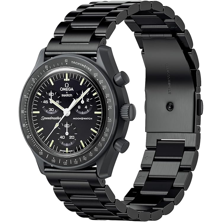 Swatch BIOCERAMIC MISSION TO THE MOONPHASE - NEW MOON