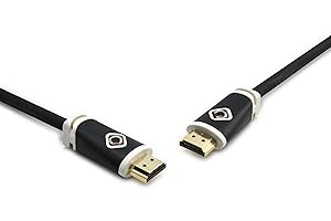 Oehlbach Easy Connect HS 150 kabel High Speed Ethernet HDMI - 4K Ultra HD 50/60Hz, 2160p, HDR, 3D, 18 Gbit/s - OFC - 2,5 m czarny