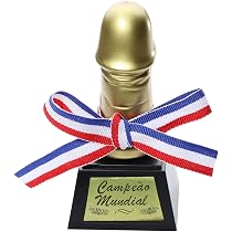 Trophée Widmann 29362 - Décoration Récompense - Multicolore - Base Noire Avec Figurine Dorée