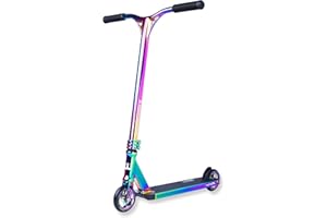 Longway Trottinette Stunt Metro - Trottinette Professionnelle - Compression IHC - Aluminium 6061 T6 - ABEC 9 - PEG Cuts - Roues 110 mm avec Noyau en Aluminium - Coupes CNC - Trottinette Freestyle -