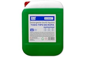 HOSTELPAK 10 litros Detergente líquido para todo tipo de ropa | Detergente textil líquido | Lavandería y tintorería |industrial | laundry detergent xxl