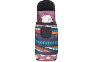 USA Gear Custodia da Viaggio in Neoprene Borsa Protettiva Flessibile con Moschettone e Cinghia per Fotocamera Digitale Compatta Sony, Nikon Coolpix, Canon e Altro