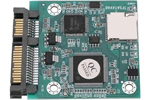 BEWINNER Micro SD zu SATA Adapter, SD SATA SD zu SATA MMC SATA Secure Digital TF Karte zu SATA Adapter Konverter für DOS/Windows 98SE/Me/2000/XP/Vista/Linux/MAC OS, Computer Konverter