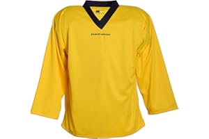 Sherwood - Eishockey Trainingstrikot Junior für Kinder I stilvolles Practice Jersey aus gelochtem Mesh-Stoff I V-Neck Jersey zum Trainieren I tolle Passform