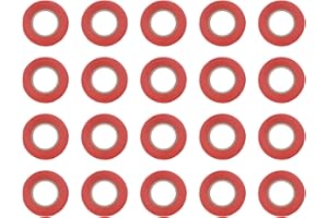 YOLANDO 20pcs Nastro per Legatrice Piante, per Giardinaggio Vigneto - Rosso