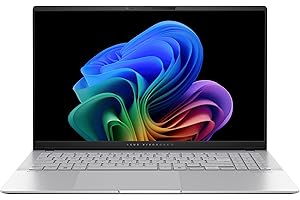 ASUS Vivobook S 15; Copilot+ PC S5507QA-MA012W Portable 15.6 3K OLED 120Hz Pc Portable Qualcomm Snapdragon X Plus 3.4Ghz 16GB LPDDR5X 512GB SSD Qualcomm Adreno GPU Windows 11 Home Clavier AZERTY RGB