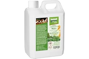 KieselGreen Bioéthanol 5 litres avec Parfum pour Cheminée à l'éthanol - Bioéthanol comme Parfum d'ambiance - Parfum pour Cheminée à l'éthanol Bio intérieur ou feu de Table au Bioéthanol