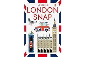 USBORNE CAT ANG London Snap (Snap Cards), Blue, White, Red, and Yellow