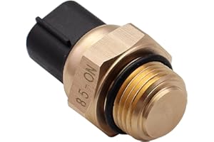 GIDIBII Radiator Fan Switch,Temperature Thermo 85-ON,Compatible with Suzuki Hayabusa GSX1300R 1999-2007,GSX-R600/750/1000,V-Strom DL650/1000 (Replacing OEM Number 17680-33E00,17680-50F10)