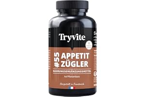 Nahrungsergänzung | Konjak (Glucomannan), Nopal & Artischocke | 90 Kapseln | TRYVITE