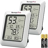 ThermoPro TP50 Oda Termometresi Dijital İ&ccedil; Mekan Higrometre Monit&ouml;r Sıcaklık ve Nem &Ouml;l&ccedil;er Ev Ofis &Ccedil;ocuk Odası Konforu, Min ve
