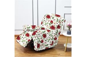 BLLMTEAR Copripoltrona Relax Reclinabile Elettrica Con Tasche Fodera Per Poltrona,Universale Coprisedile Chivas Poltrona Reclinabile Relax Completo Elasticizzato, Copertura Per Poltrona ( Color : 17# , Size :