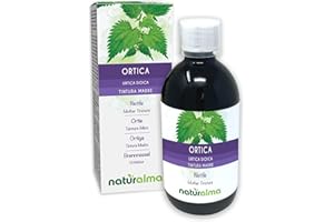 Ortica (Urtica dioica) foglie e radici Tintura Madre analcoolica Naturalma - Estratto liquido gocce 500 ml - Integratore alimentare - Vegano