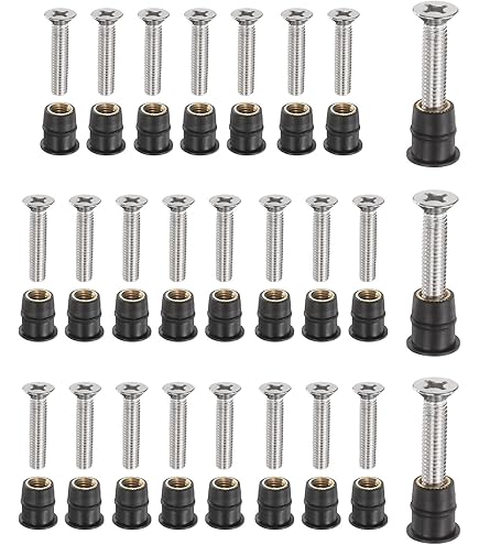 Dadi In Gomma M5 Per Parabrezza - 6 Pezzi Per Moto, Kayak E Barche - Foto 9