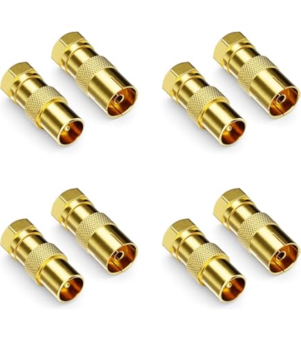 Répartiteur Coaxial 3 Voies TronicXL - Fiche F, Passage CC, 5-2250 MHz, Compatible HD/4K