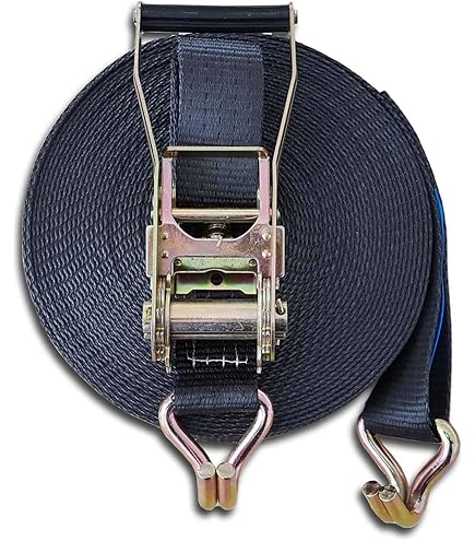 Spanband voor autotransporter Y-model blauw 50mm 2000mm Novio Cargo