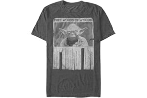 Fifth Sun Star Wars Palabras de Sabiduría ر Аоооر-Leоر ر Аоر ооر اоر ор اор اо ا Camiseta, Opaco Unisex Adulto