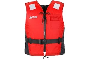 Leader Accessories Chaleco de Ayuda a la Flotabilidad 40-50N, Flotador Ajuste Fácil Cinturón Ajustable, para Navegación de Vela Ligera y Otras Actividades Acuáticas, Unisex