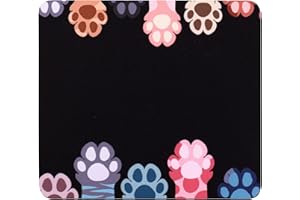 AOKSUNOVA Mini Alfombrilla para ratón con diseño de Gato Multicolor, 180 x 160 mm
