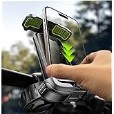 LISEN Bike Phone Mount - Off-Road & City E-Scooter Motorbike Phone Holder, [Easy to Install] Phone Holder for Bike Handlebar,