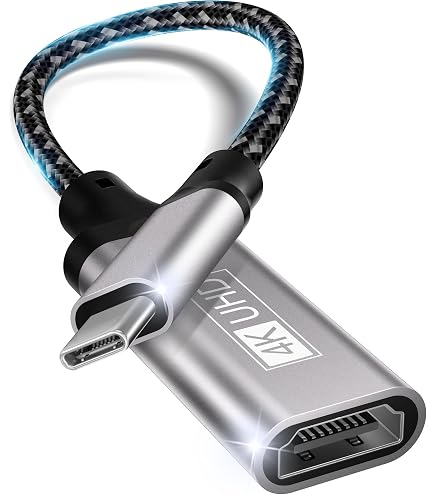 Adattatore USB-C A HDMI Cudy 4K 60Hz – Plug-and-Play Per MacBook, IPad, IPhone 15/16/17 E Surface, Compatibilità Universale