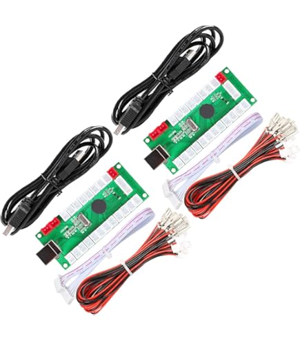 thumbnail image 2 of Zero Delay Arcade DIY Kit - 10 Buttons + Joystick + USB Encoder For PC Gaming 2 of 14