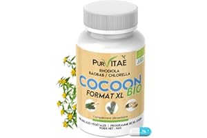 PUR VITAE WOD NUTRITION Cocoon Bio | Magnésium pour dormir | Améliore la qualité du sommeil | Récupération des muscles pendant la nuit | Équilibre le pH | Pur Vitaé