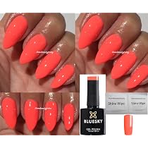 Vernis Gel UV/LED Bluesky - Nuance Beige Tan 10 Ml - Pour Ongles Longue Tenue (2-3 Semaines)