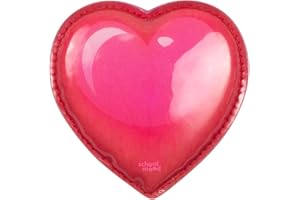 ‎SCHOOL-MOOD School-Mood LED-Patchy für Schulranzen – Klett-Patchy mit wechselbaren Designs für Kinder – Trendiges Schulrucksack-Accessoire für jeden Geschmack, perfekt für die Grundschule (Herz)