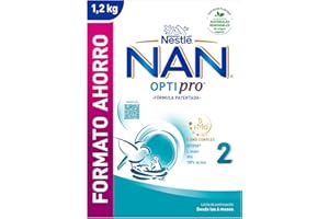Nestlé NAN OPTIPRO 2 - Leche de continuación en polvo - estuche de 1200g