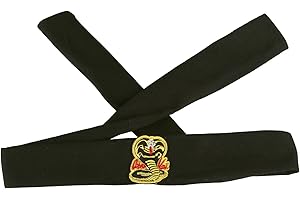FUN COSTUMES SSCO Pak Inds Karate Kid Cobra Kai Headband Standard