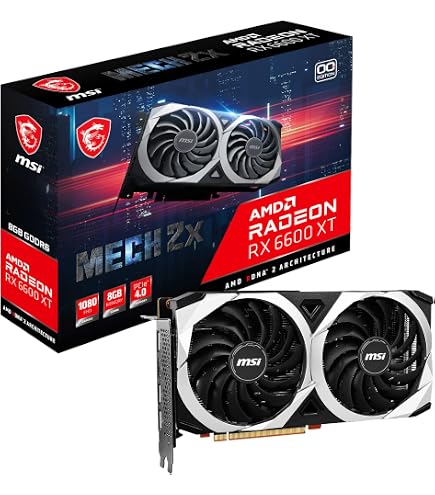 ASUS Dual Radeon RX 6600 8GB GDDR6 Graphics Card : Amazon.co.uk
