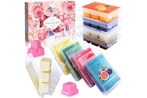 SaiXuan Duftwachswürfel,Melts 100% Sojawachs Raumduft Duftkerze 8 Pack,Duftwachswürfel Geschenk für Hochzeiten,Geburtstag,Valentinstag,Weihnachten